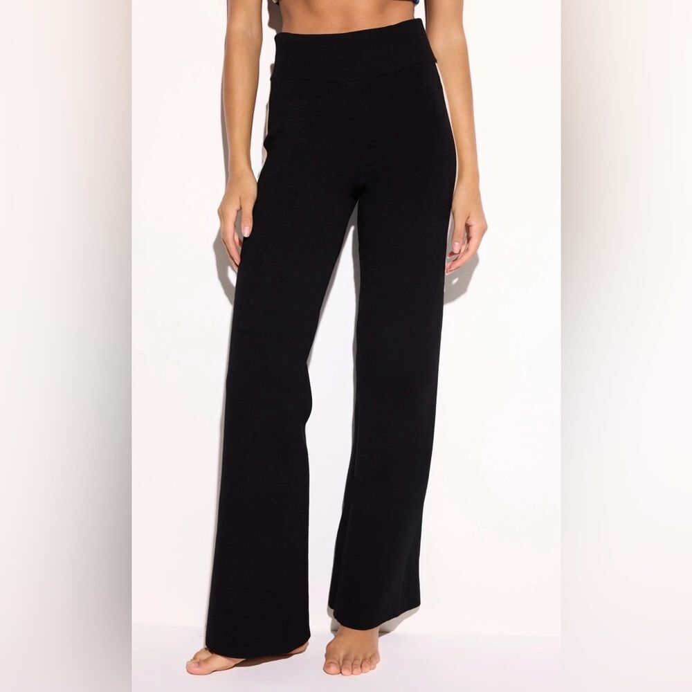 Spiritual Gangster Blake Wide Leg Pant Black XL NWT IN PACKAGE - Picture 2 of 10